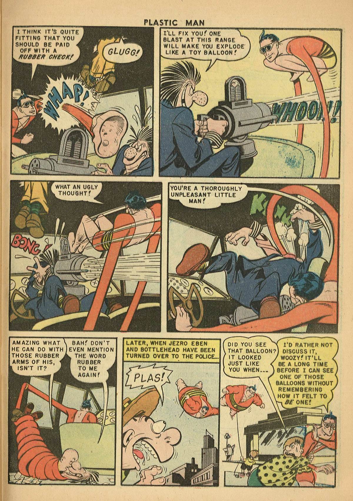 Read online Plastic Man (1943) comic -  Issue #44 - 25