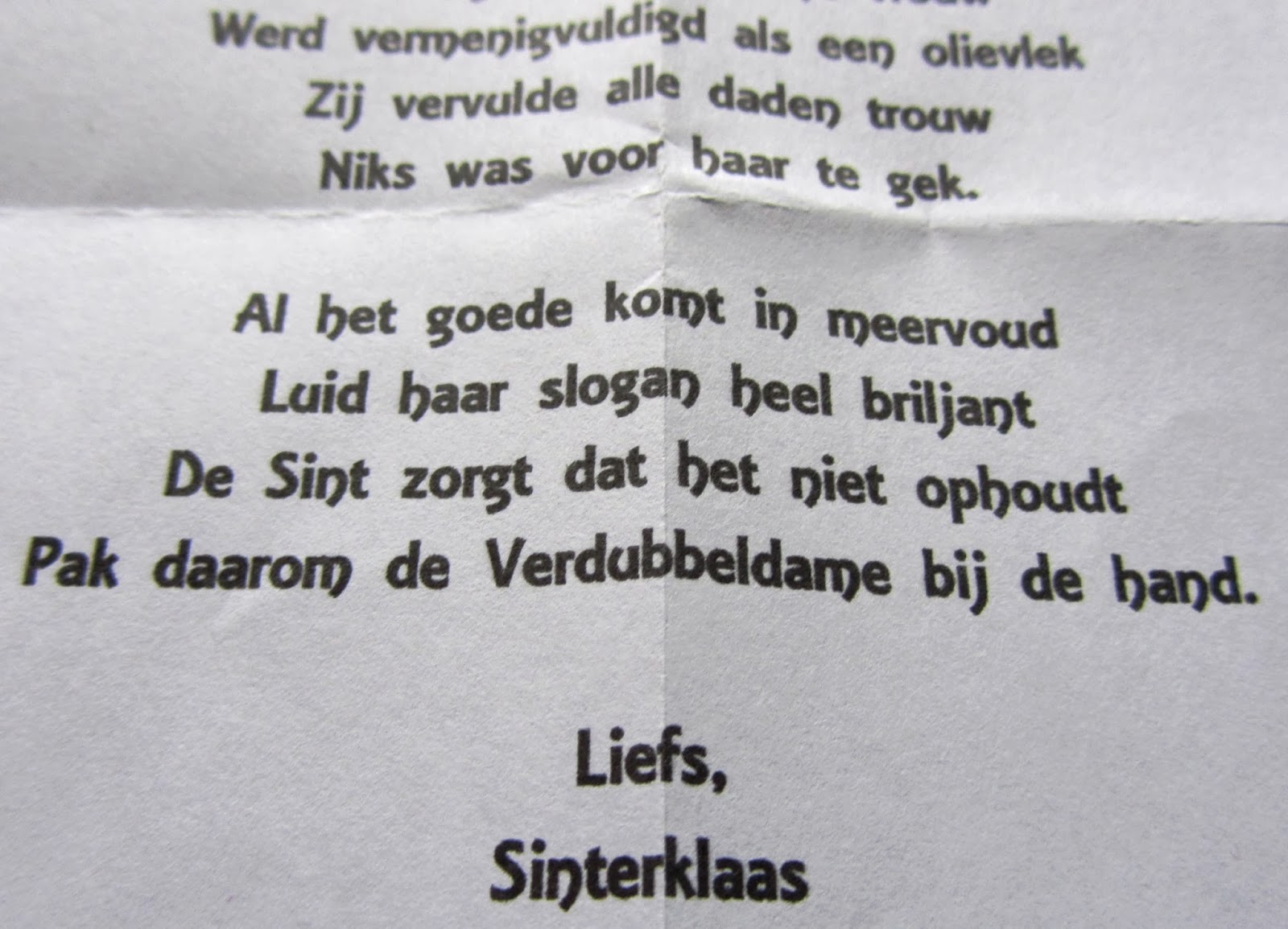 Geefmaand November: december 2013
