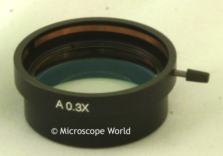 stereo microscope auxiliary lens image