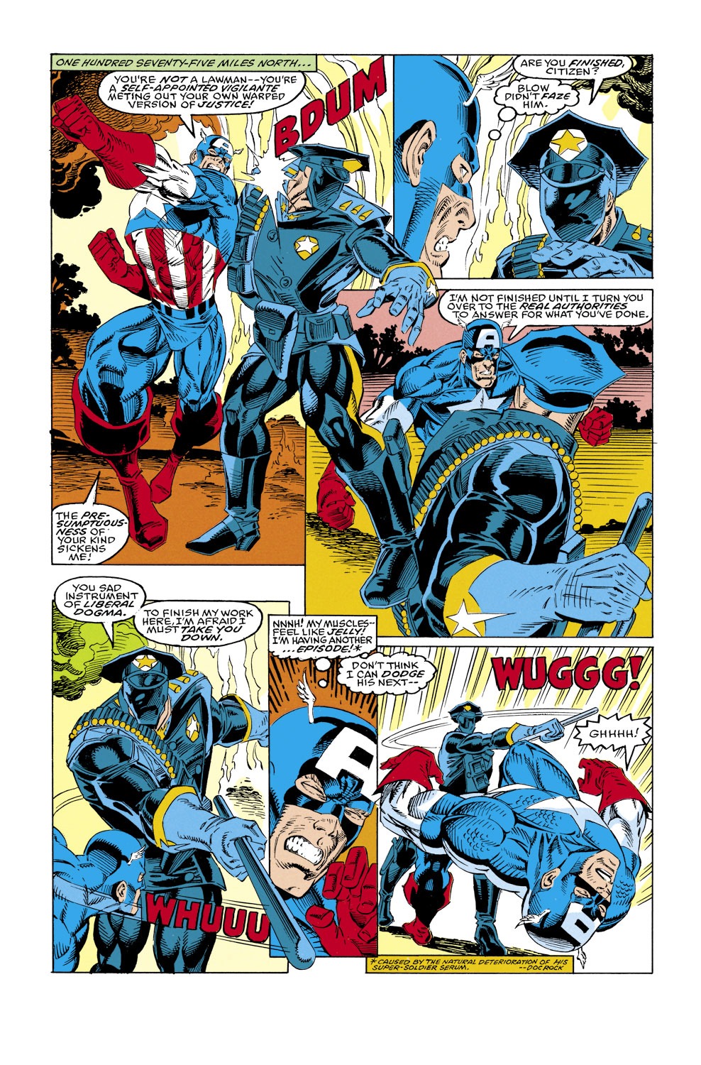 Read online Captain America (1968) comic -  Issue #428 - 21