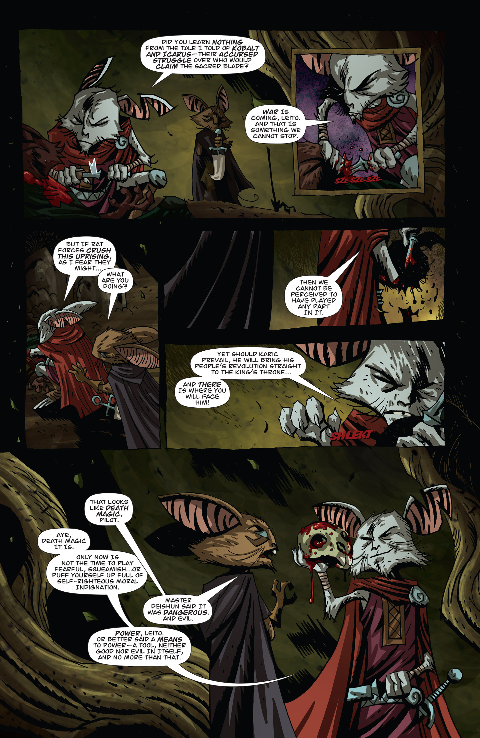 Read online The Mice Templar Volume 4: Legend comic -  Issue #10 - 10