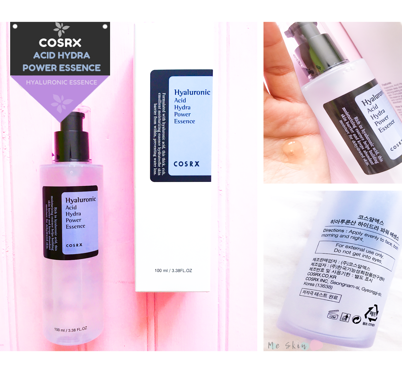 [COSRX] Hyaluronic acid hydra power essence