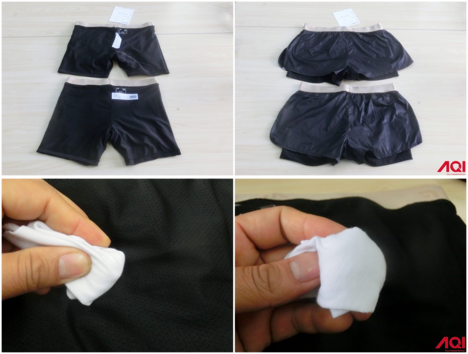 China Inspectors Technicals of Fabric Rub Test in quality inspection