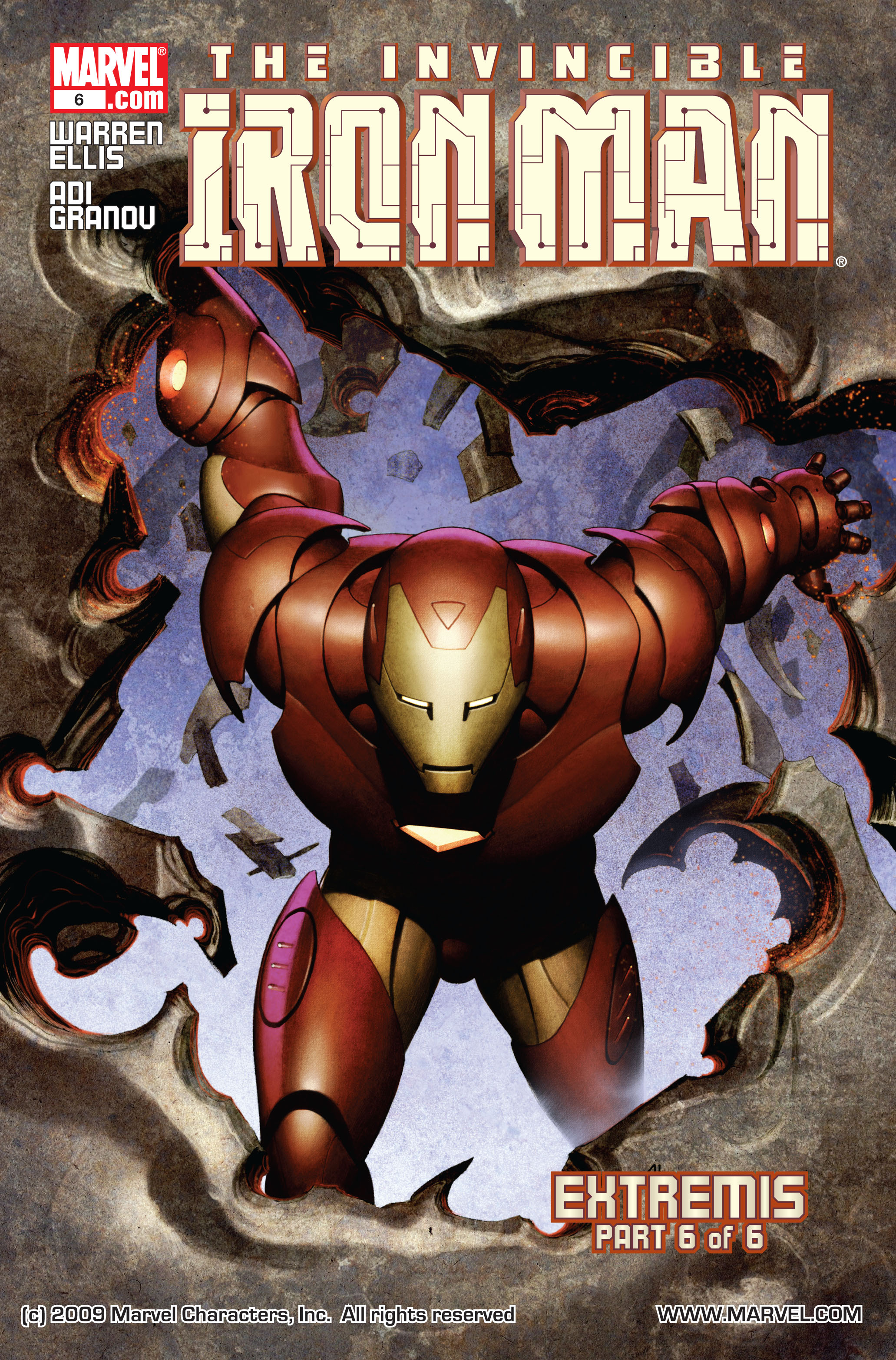 Read online Iron Man (2005) comic -  Issue #6 - 1