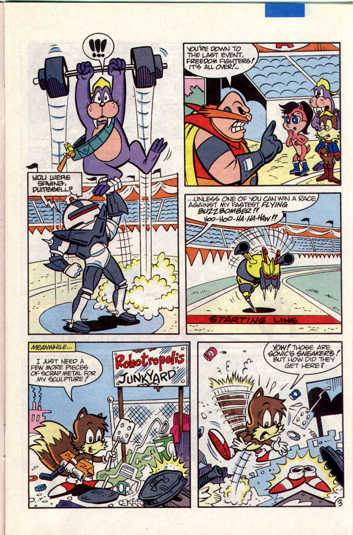 Read online Sonic The Hedgehog comic -  Issue #5 - 10