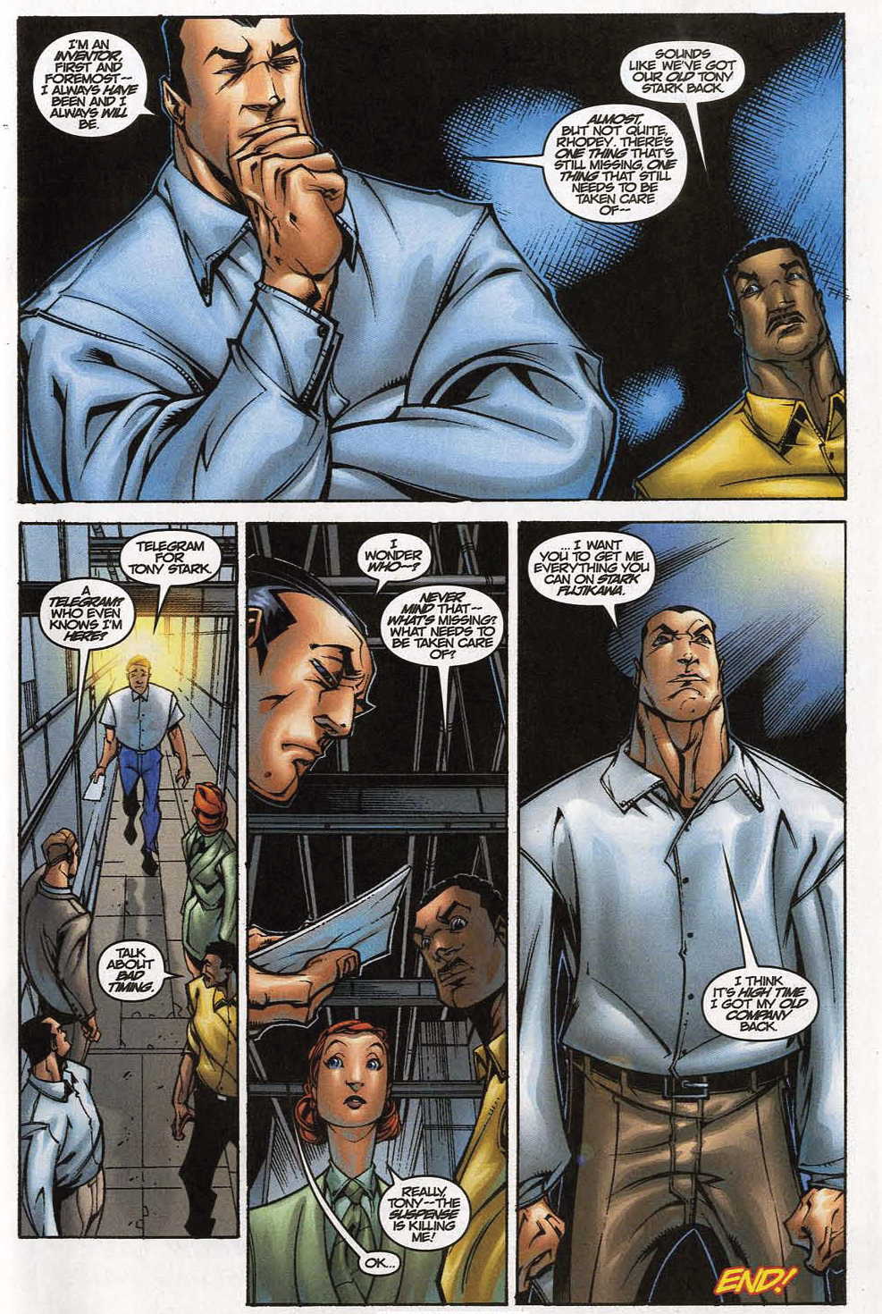 Read online Iron Man (1998) comic -  Issue #45 - 32