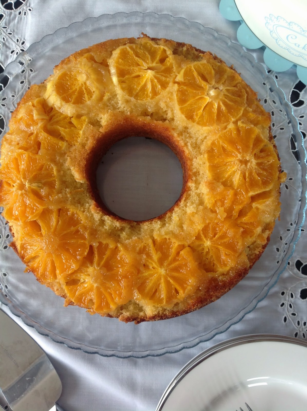 Bige's Happy Kitchen Orange Ring Cake