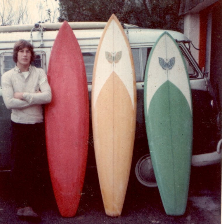 vintage surfboard collector UK a few quiver shots