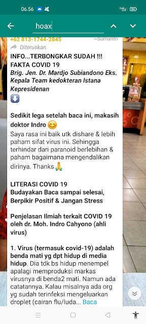 tips menghindari berita hoax