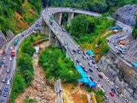 Panorama Jembatan Kelok Sembilan yang Tak Pernah Membosankan Perjalanan Panorama Jembatan Kelok Sembilan yang Tak Pernah Membosankan Perjalanan