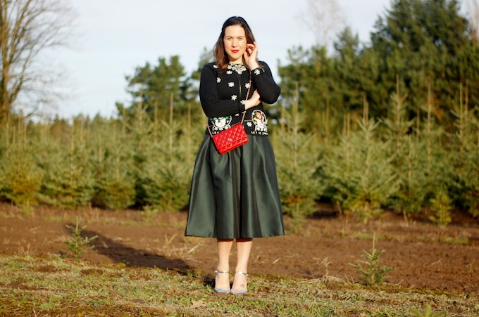 Christmas outfit idea tacky sweater Vancouver blogger 
