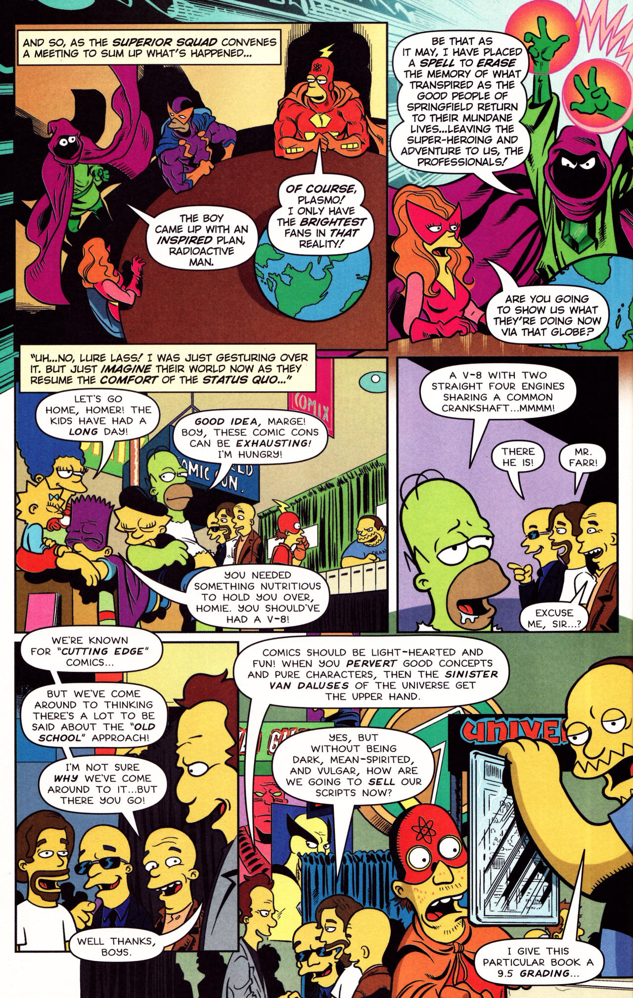 Read online Bongo Comics Presents Simpsons Super Spectacular comic -  Issue #6 - 32