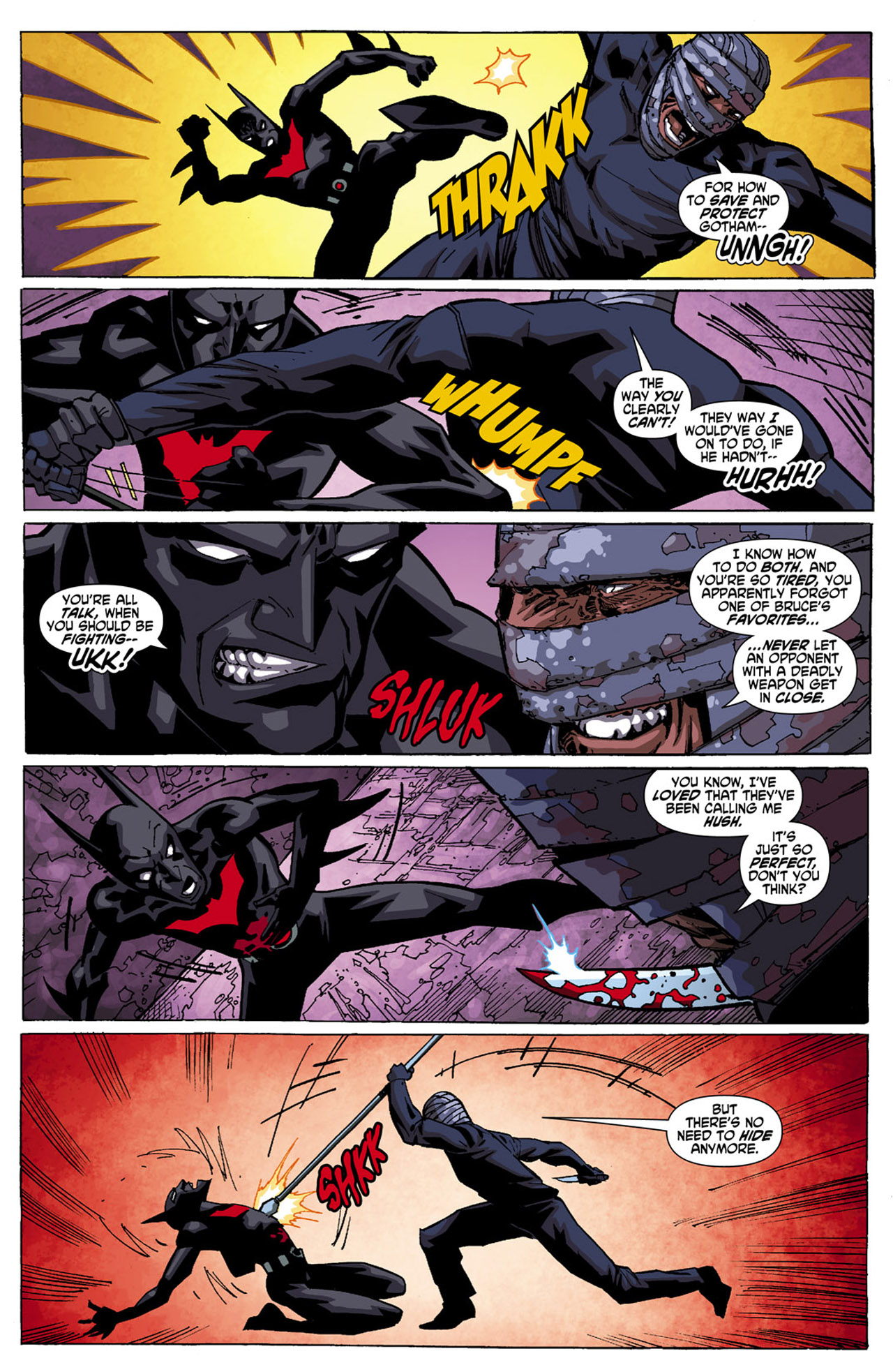 Read online Batman Beyond (2010) comic -  Issue #4 - 20