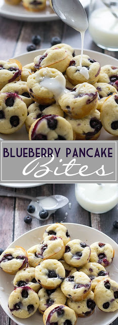Blueberry Pancake Bites