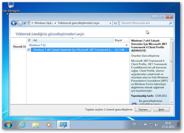 windows 7 ultimade 64bit turkce indir