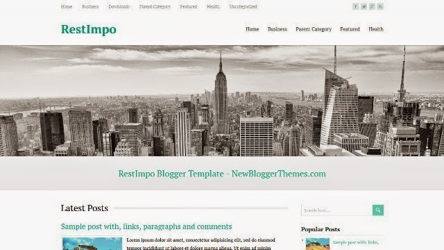 RestImpo Blogger Template