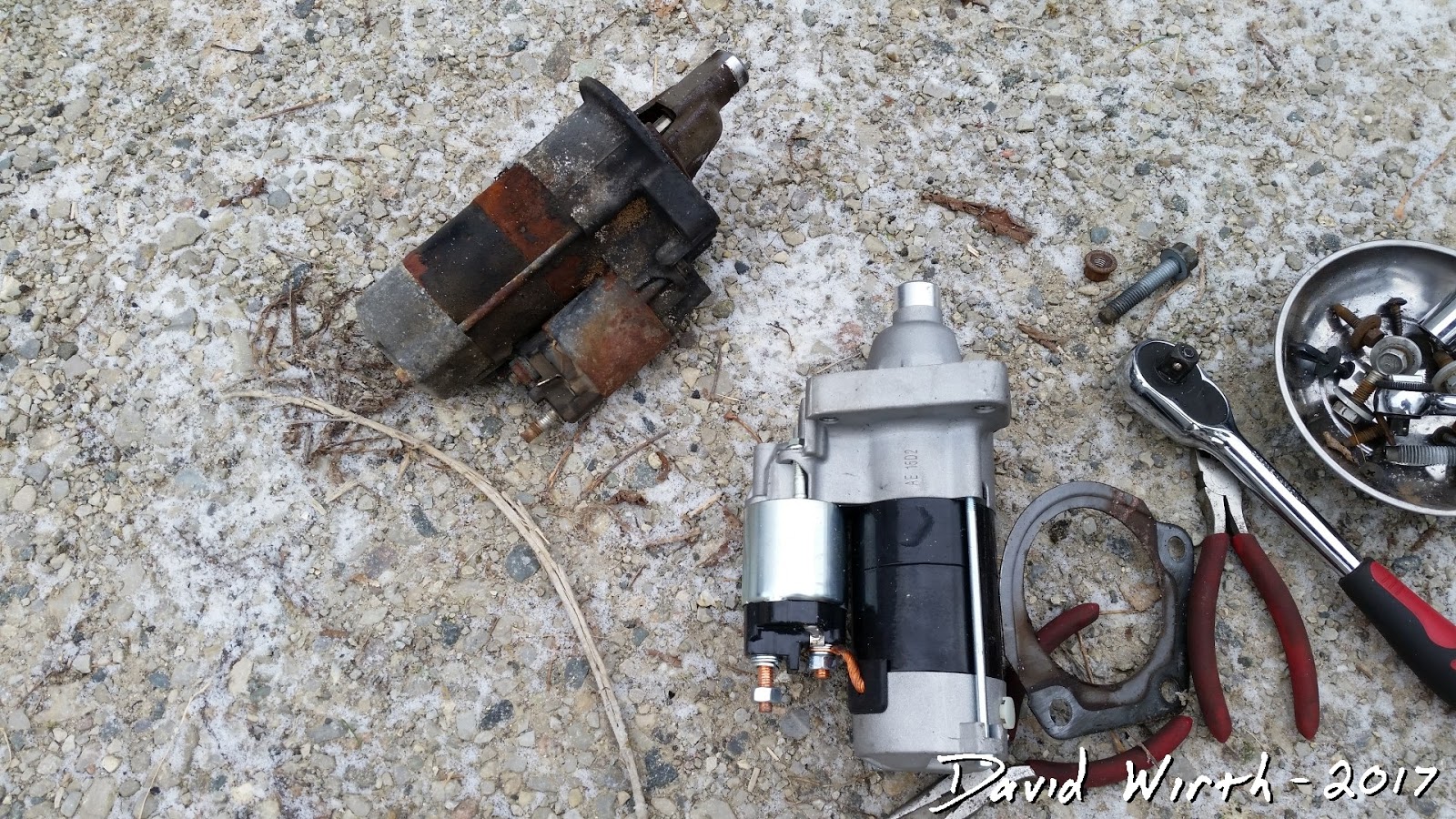 Replace Van Starter Chrysler Town & Country