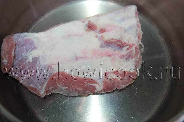 рецепт горохового супа на свиных ребрышках с пошаговыми фото