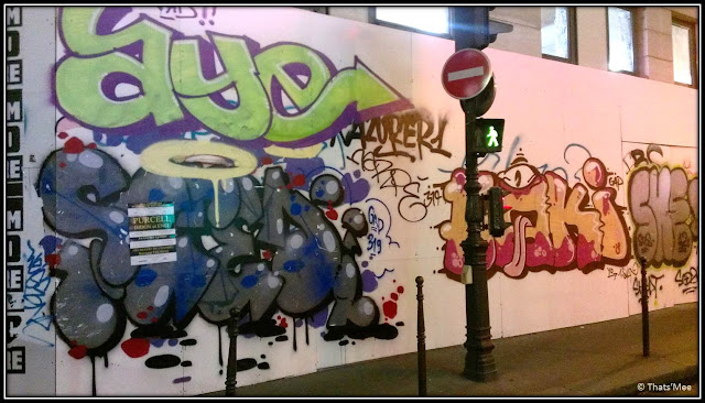 Graffiti Paris rue du Temple