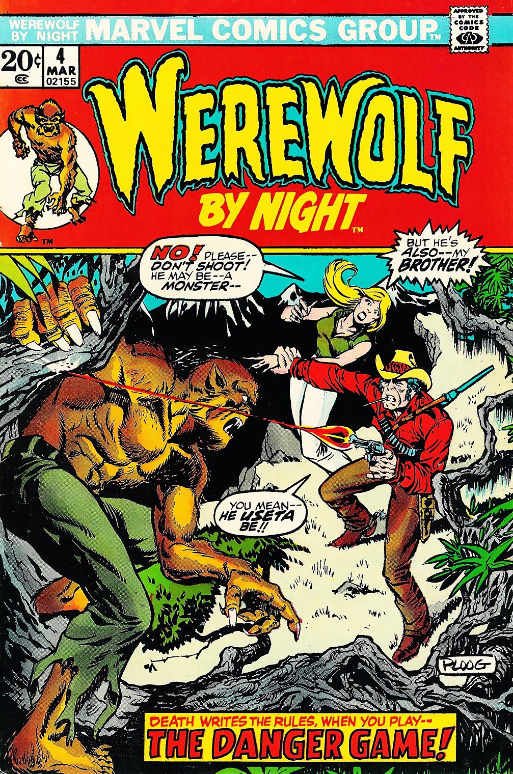 Read online Werewolf by Night (1972) comic -  Issue #4 - 1