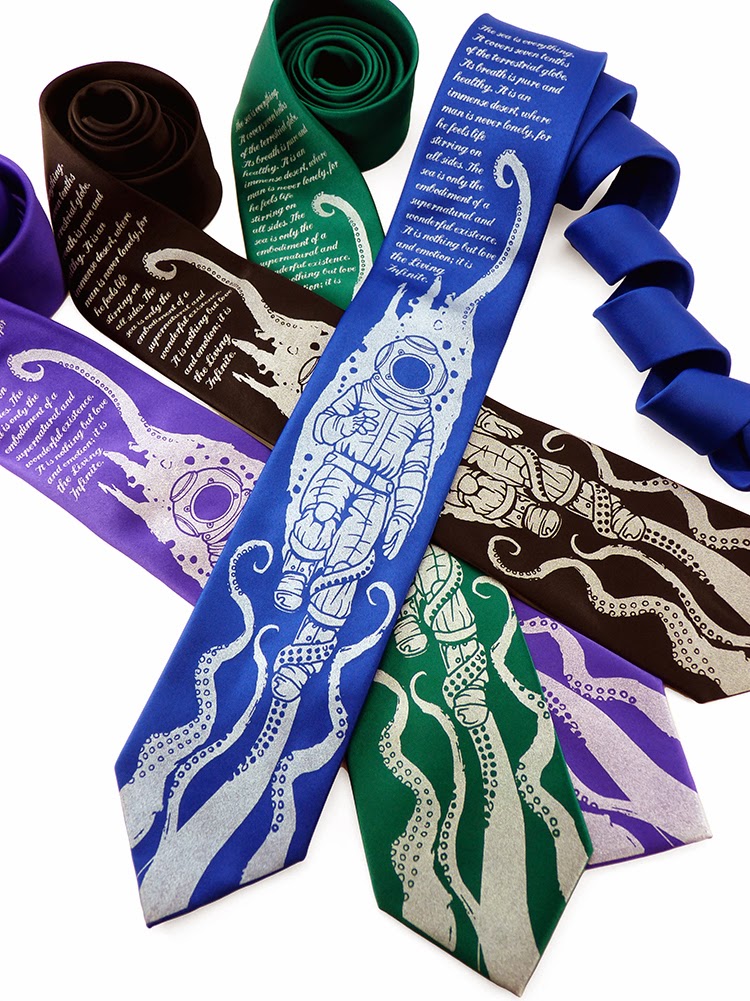 literary neckties