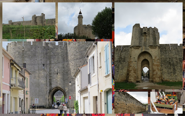 Walled fortress at Aigues Mortes, France