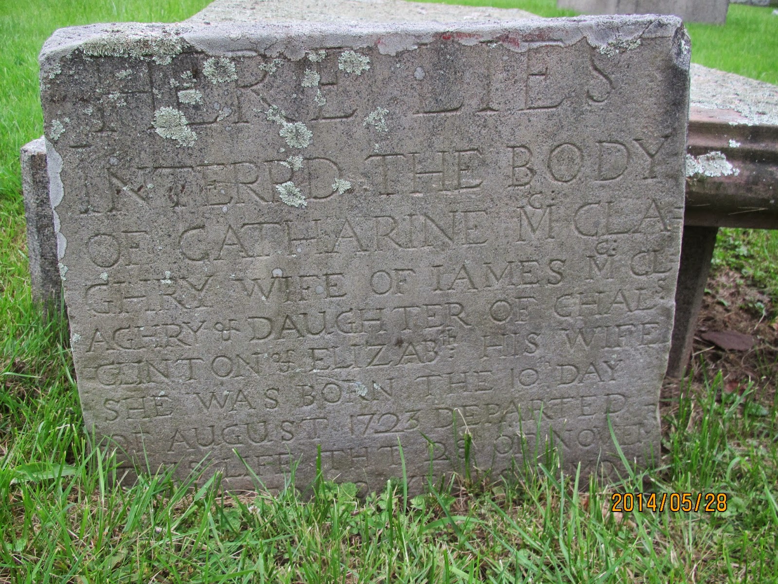 Joel Campbell (17351828) His Life and Times The Clinton Graves at