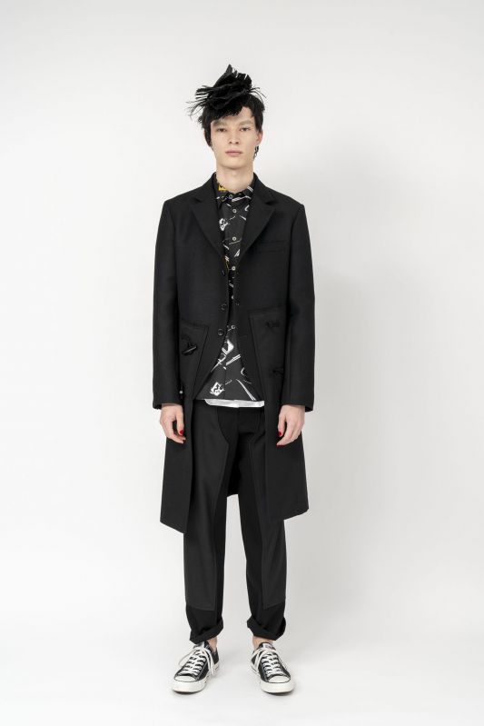 BLACK COMME des GARCONS コート（その他） メンズ