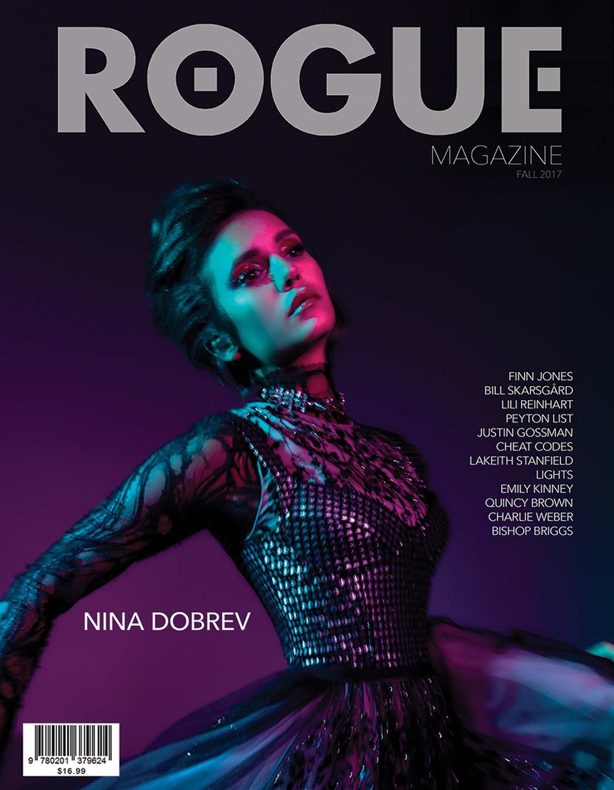 Nina Dobrev charms for Rouge Magazine Fall 2017