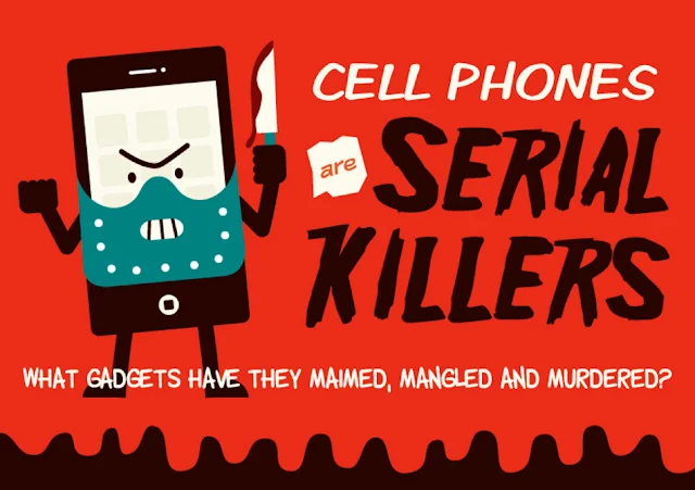Cell Phone Serial Killer – The Gadgets being Killed off by Smartphones [Infographic]