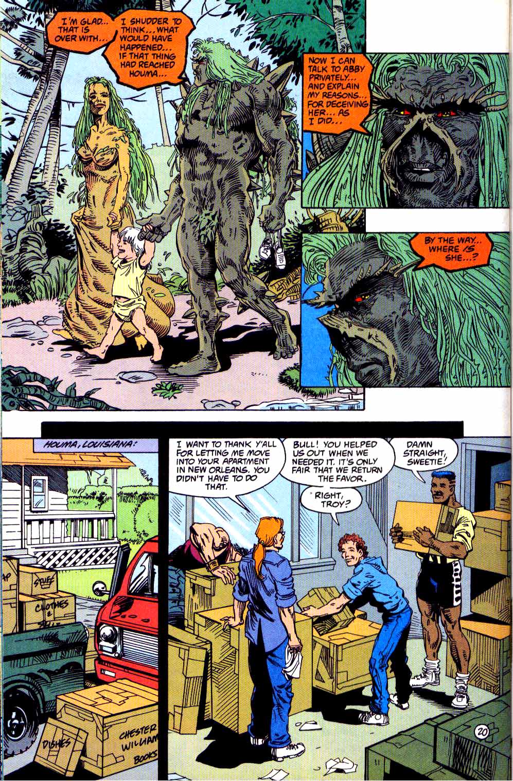 Read online Swamp Thing (1982) comic -  Issue #133 - 21