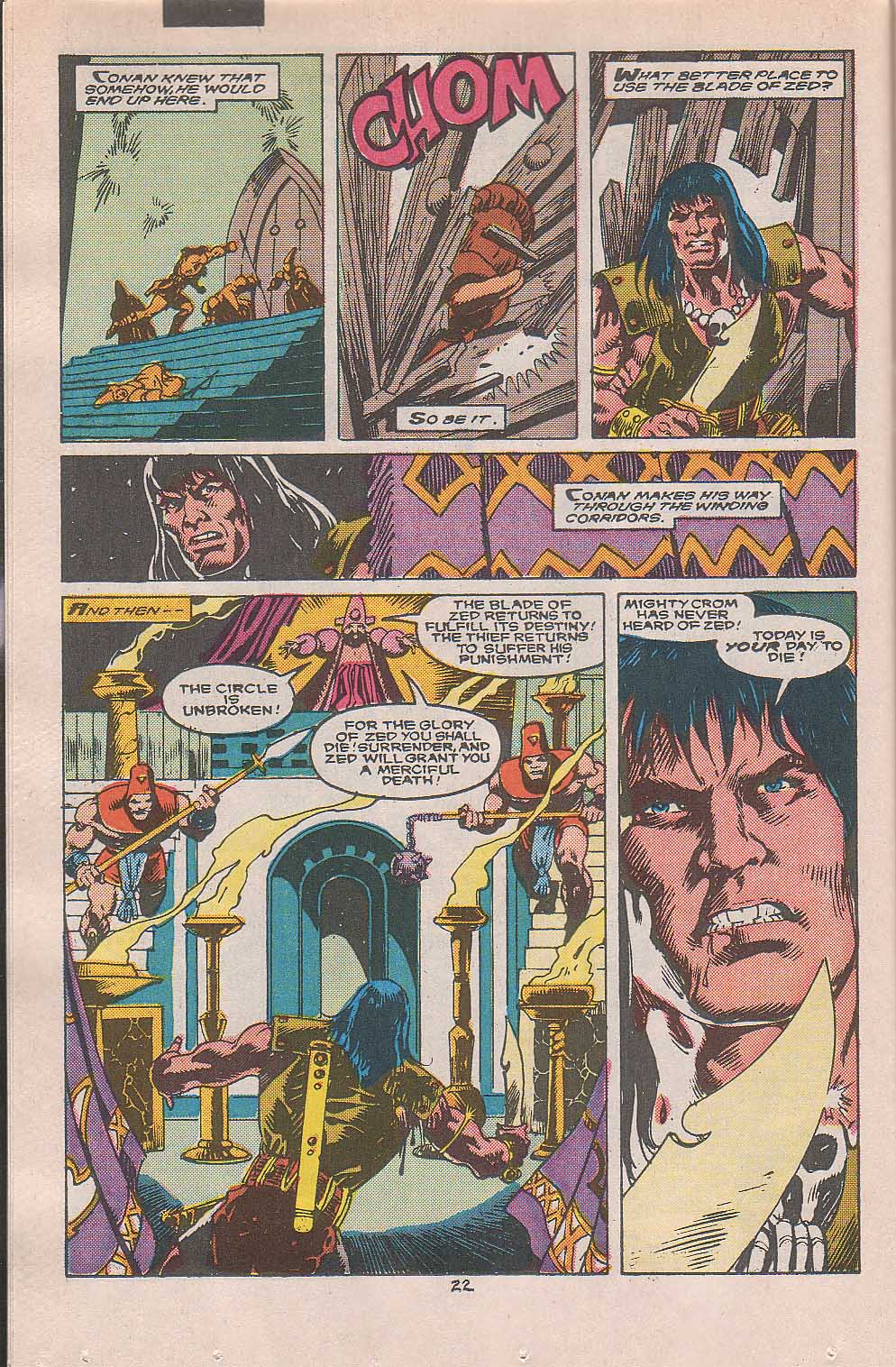 Read online Conan the Barbarian (1970) comic -  Issue #216 - 18