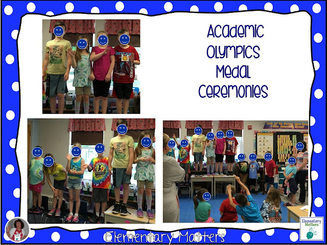 The "Summer Games" are Complete! This is a review of a week's worth of Academic Olympics to end the school year, including a freebie!