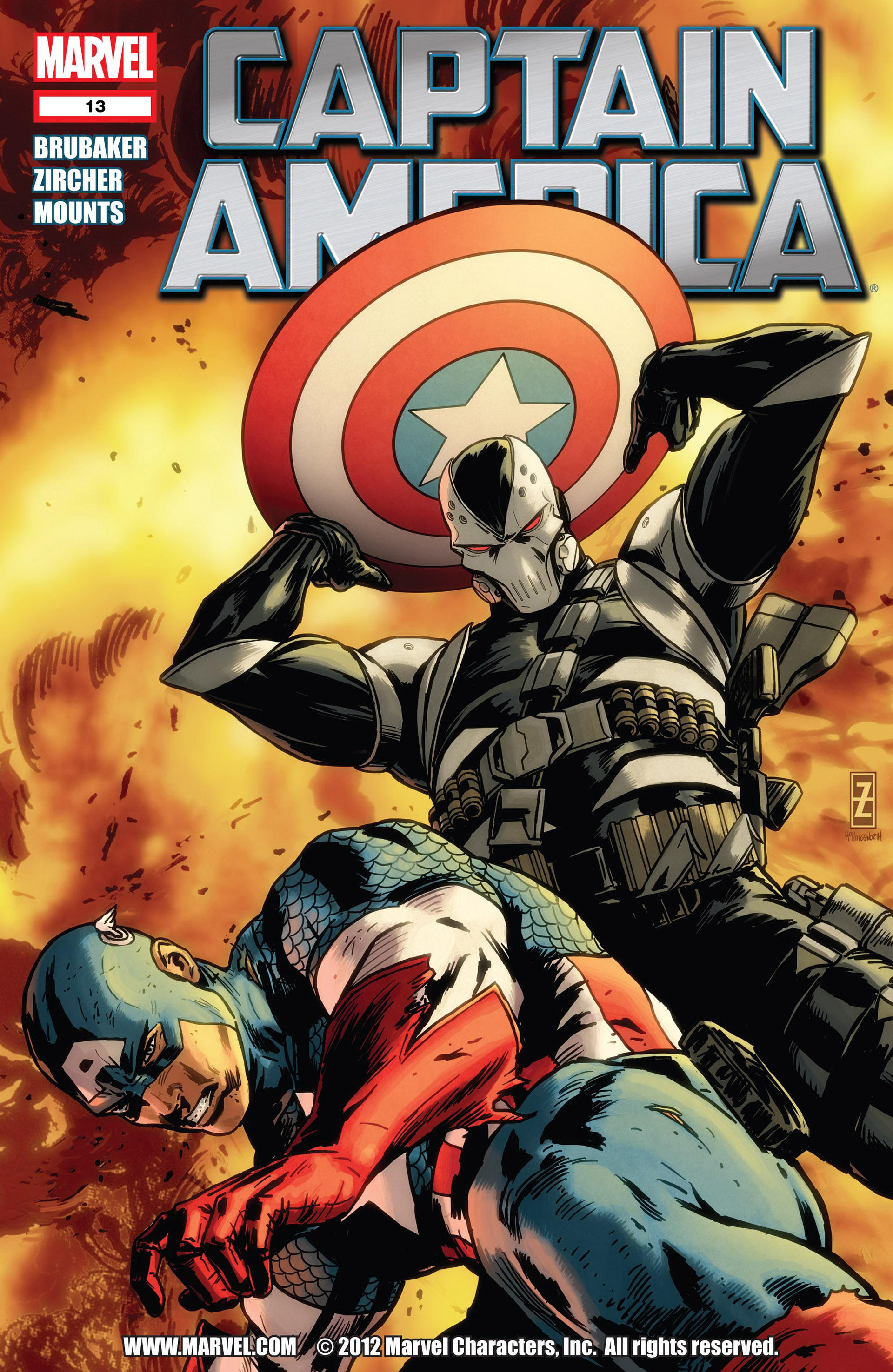 Read online Captain America (2011) comic -  Issue #13 - 1