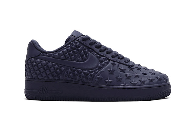 nike air force 1 star studded black