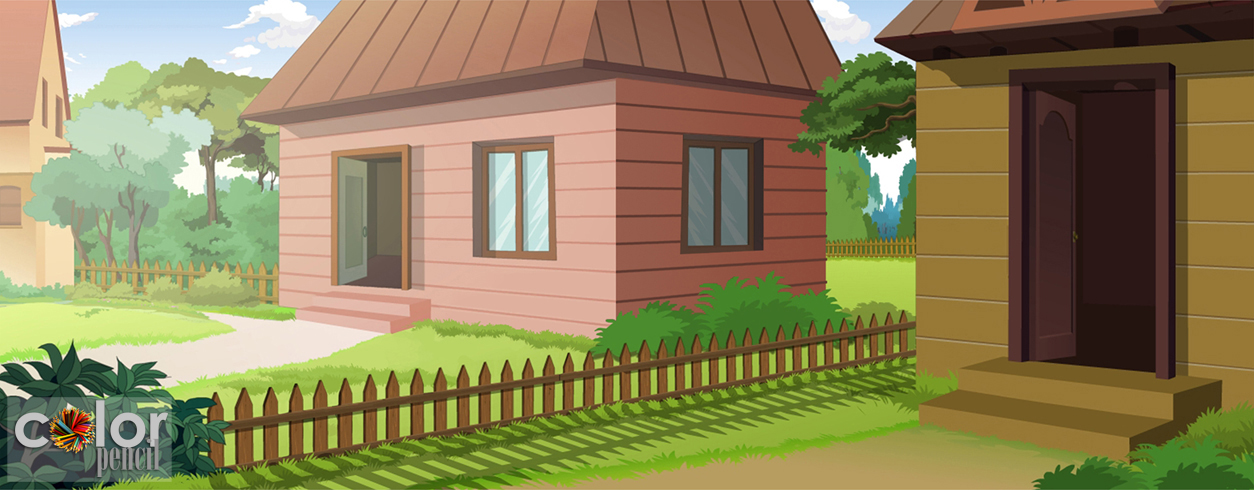 color pencil: Background for 2d & 3d animation