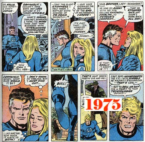 Reed Sue Richards Fantastic Four 161
