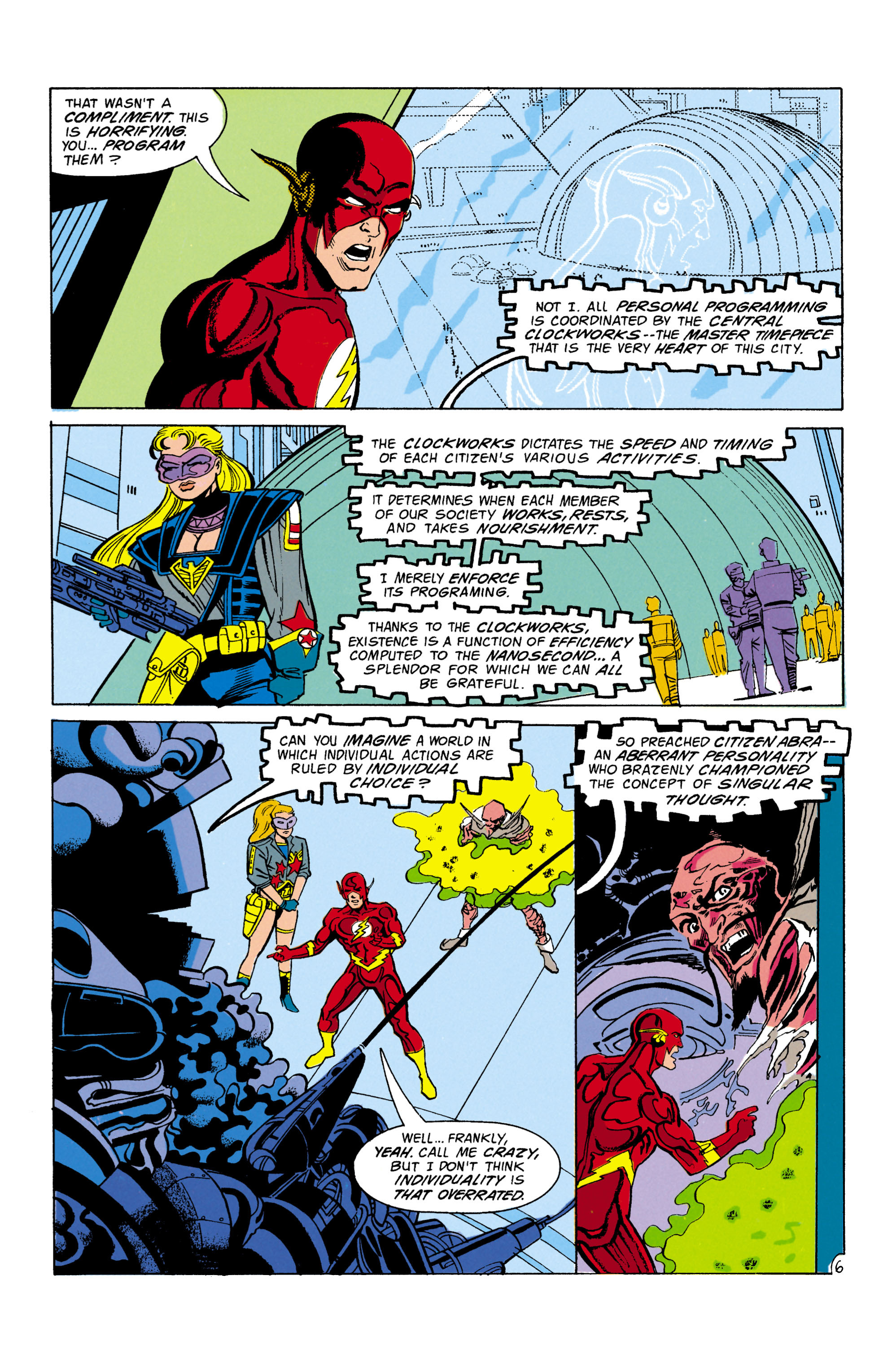 Read online The Flash (1987) comic -  Issue #68 - 7