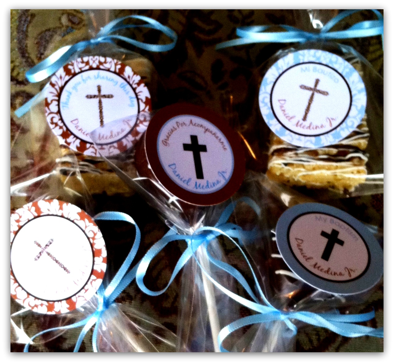 MKR Creations Baptism Favors