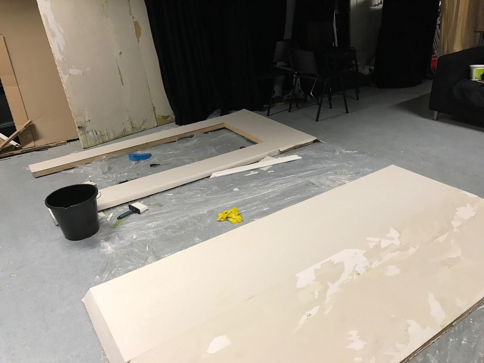 Prepping Boards for painting