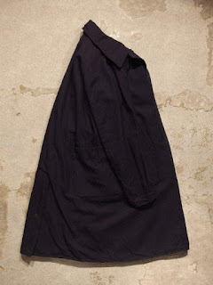 FWK by Engineered Garments "Reversible Coat in Blackwatch Cotton Poplin/Dk.Navy Uniform Serge"