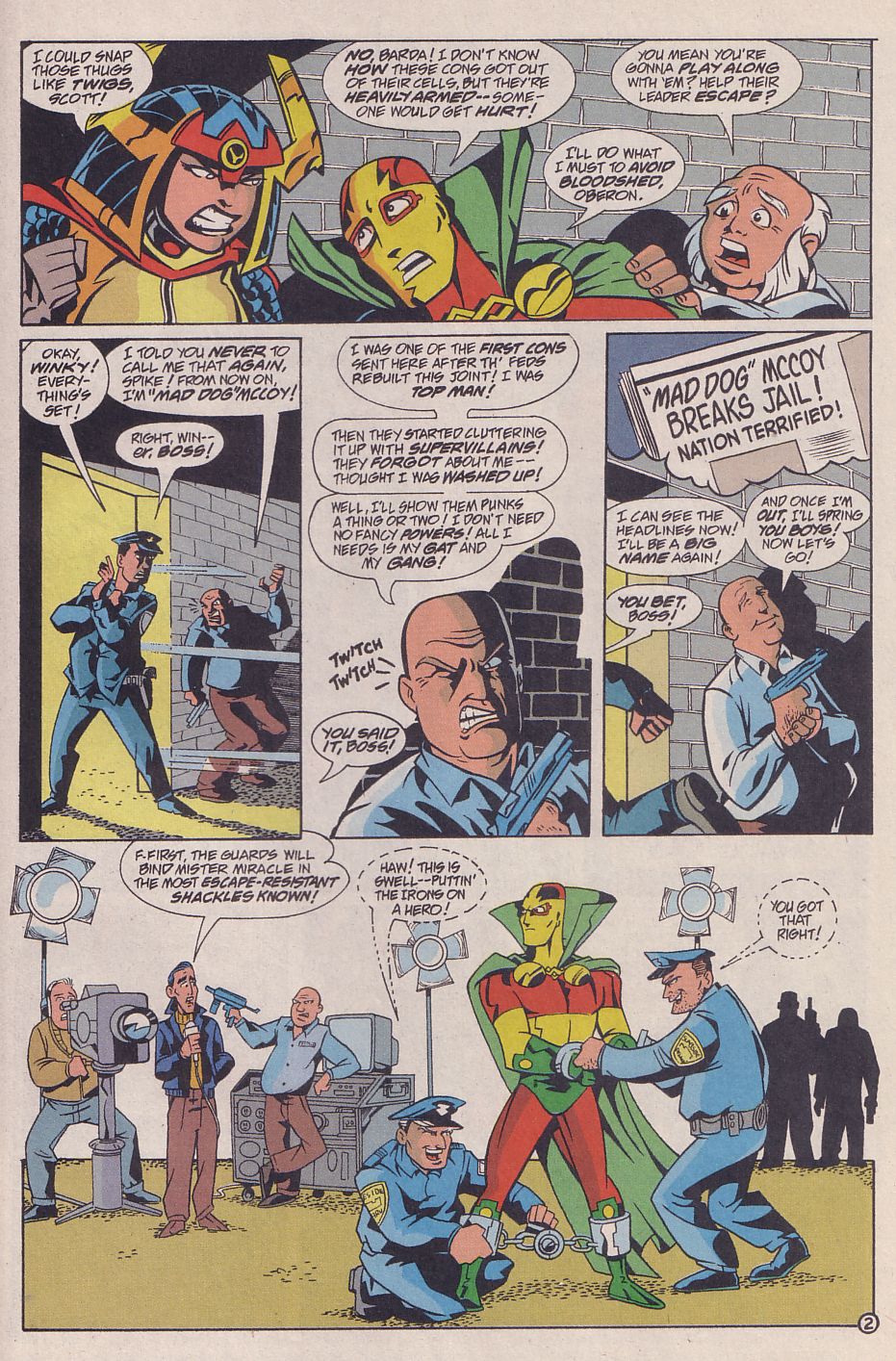 Read online Adventures in the DC Universe comic -  Issue #4 - 17