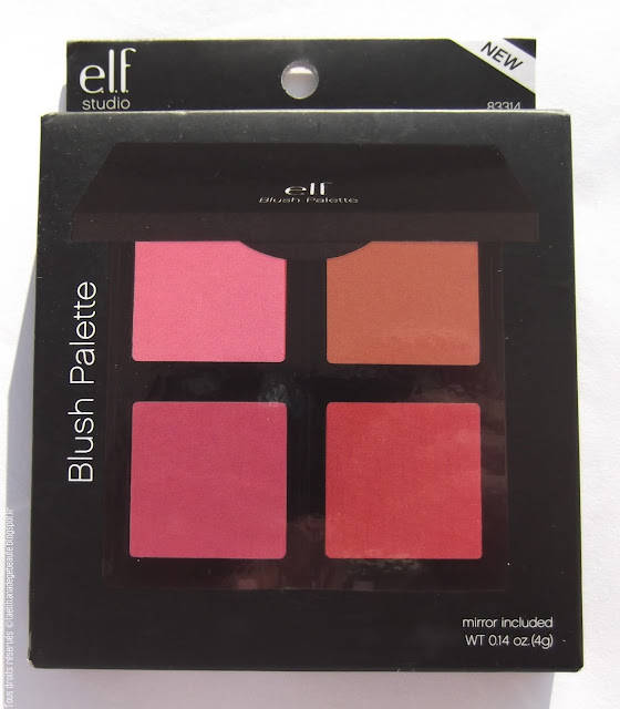ELF COSMETICS Palette de Blush Studio,Light.Review,Swatches COSMELISTA