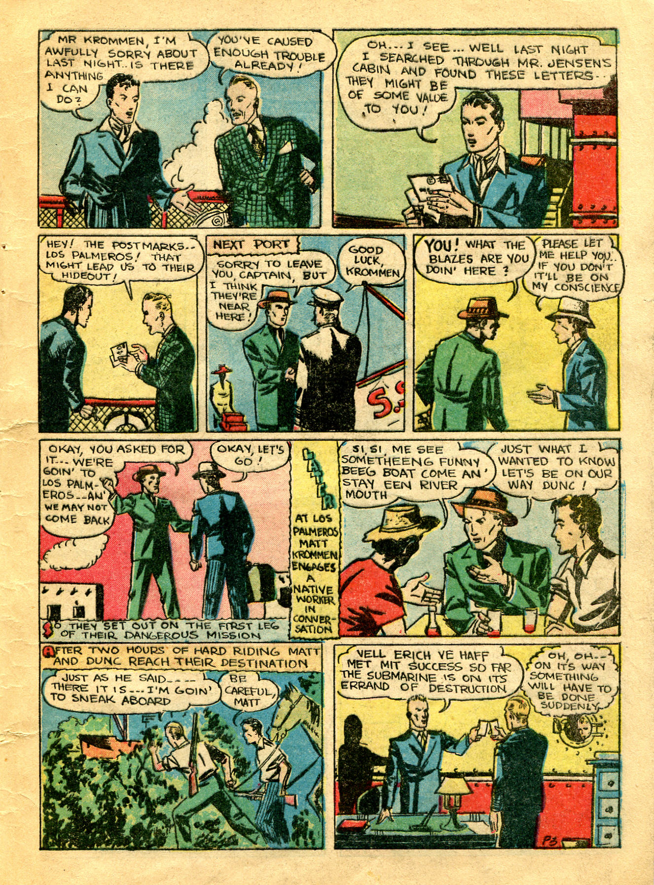 Read online Super Spy (1940) comic -  Issue #2 - 52