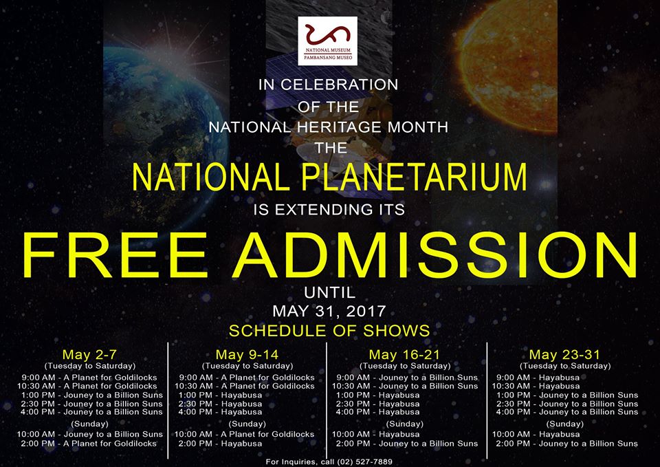 Free Admission to The National for the whole