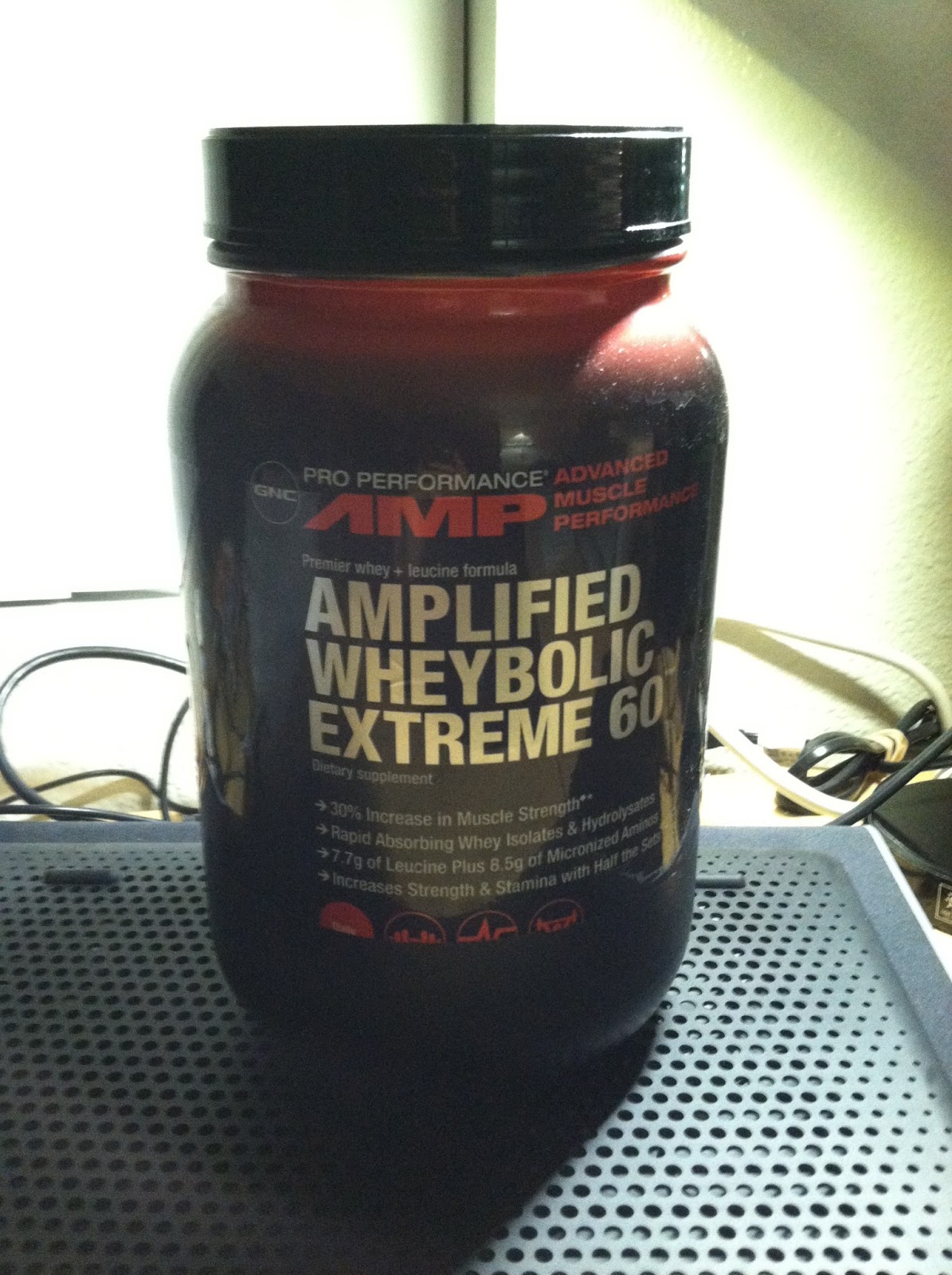 No rain, No rainbow Protein Supplement (GNC Pro Performance/EAS 100