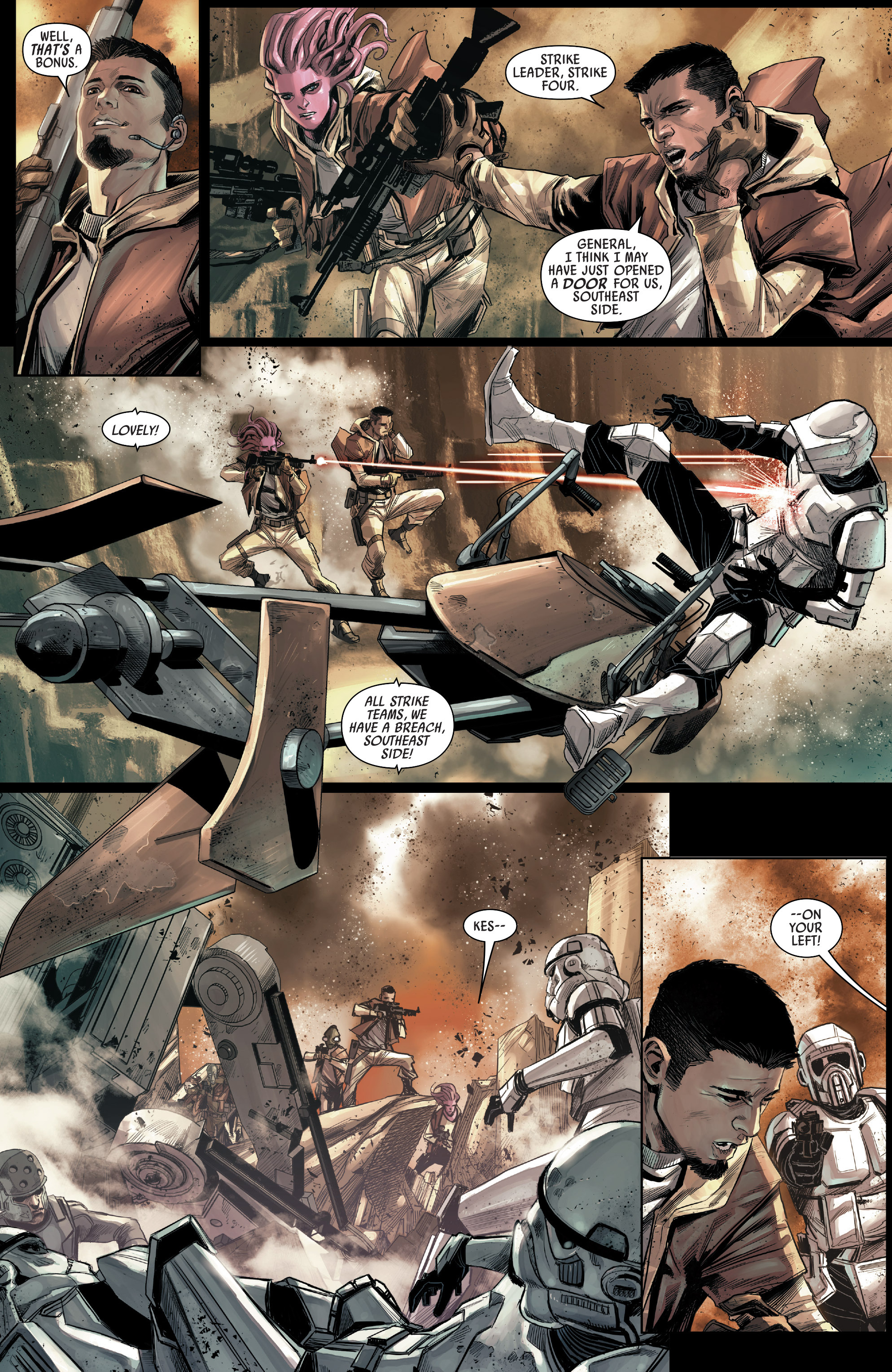 Read online Journey to Star Wars: The Force Awakens - Shattered Empire comic -  Issue #3 - 5