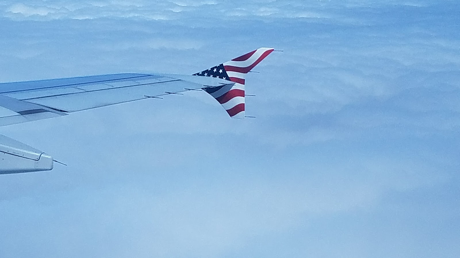 The State of the Union Catching Up Flight From LAX to Washington DC