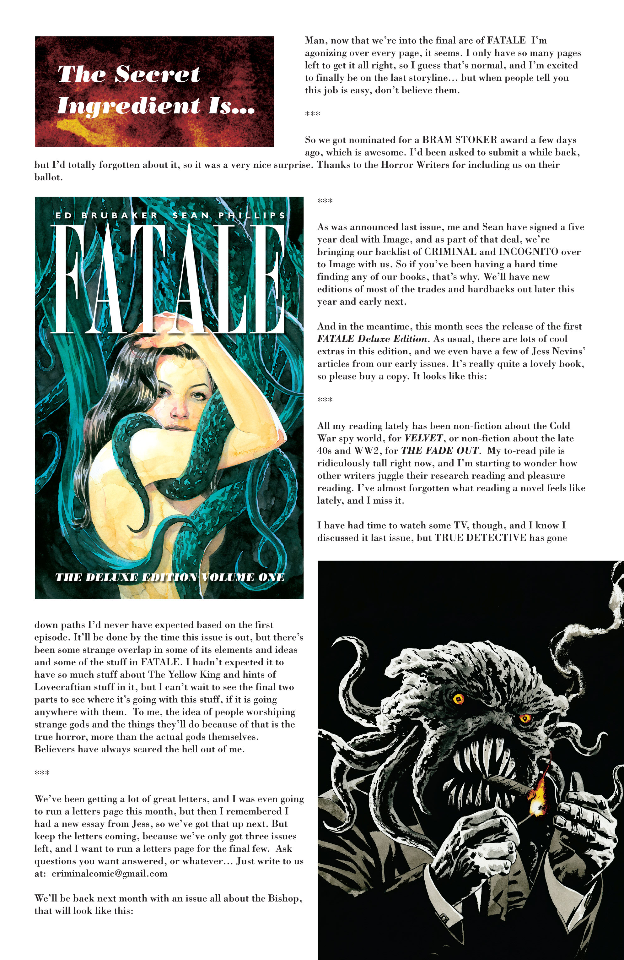 Read online Fatale comic -  Issue #21 - 27