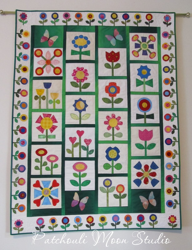Patchouli Moon Studio: Bloom Quilt